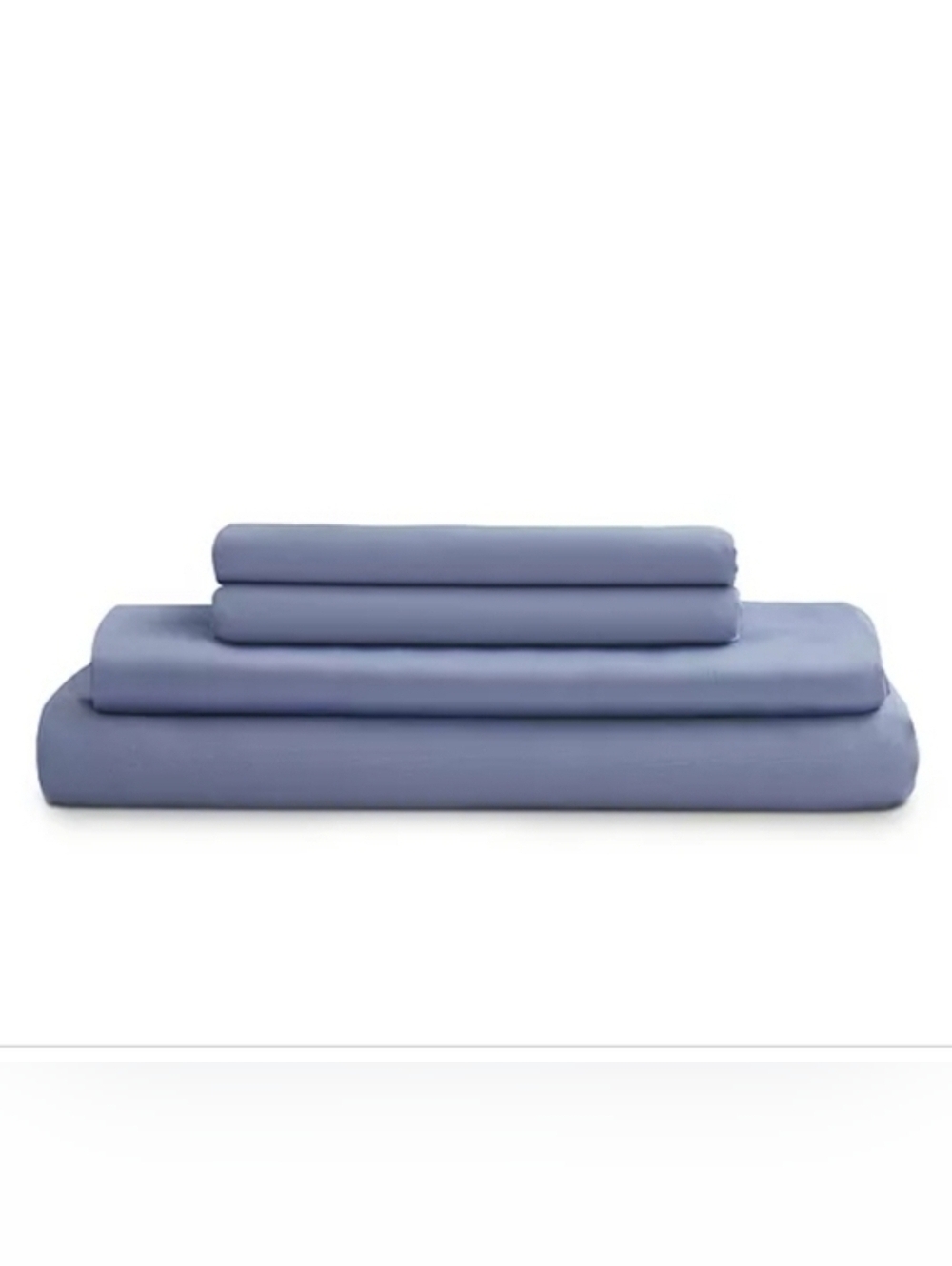 AQUA King Sky Blue Eucalyptus Bed Sheet Set